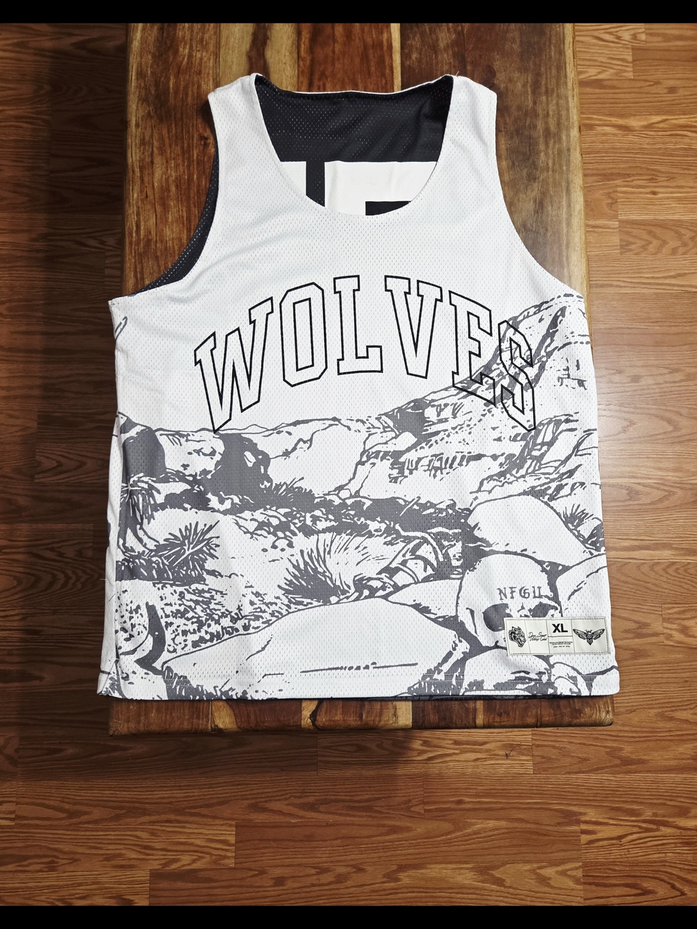 Darc Sport "Las Vegas Wolves" Reversible Mesh Basketball Jersey
